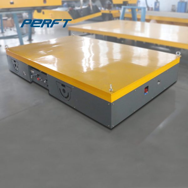 Battery Electric Trackless Platform Production Line Transfer Cart 10 Ton